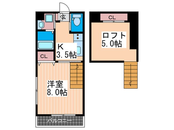 Vaste　Clairの物件間取画像